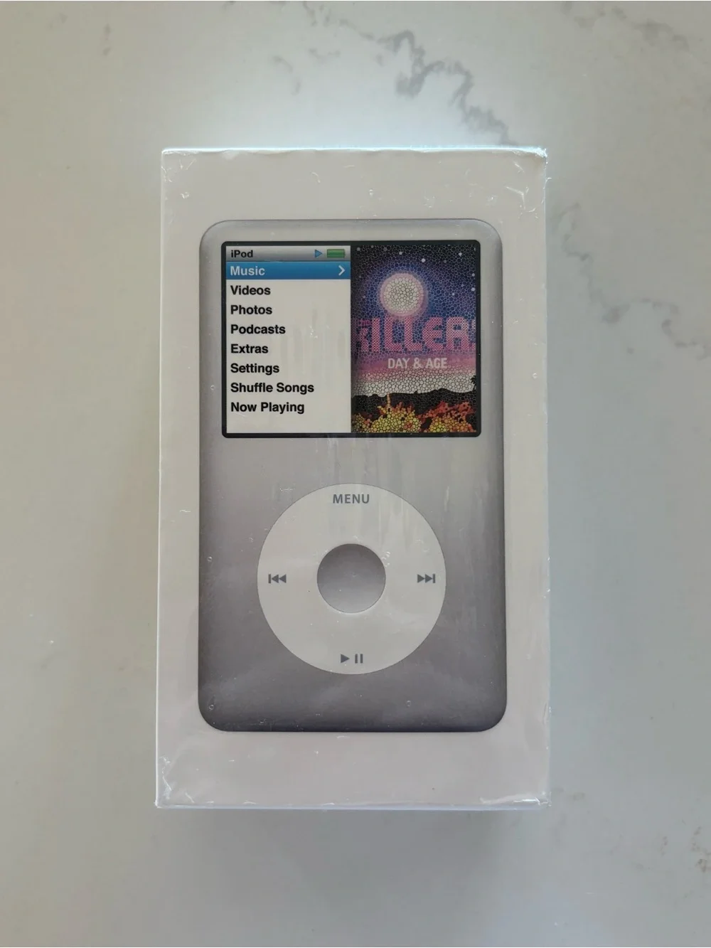 FACTORY SEALED Apple iPod Classic 160GB Silver 7th Gen MC293LL/A RARE